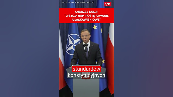 Andrzej Duda ułaskawi Wąsika i Kamińskiego. "Wszczynam postępowanie" #shorts