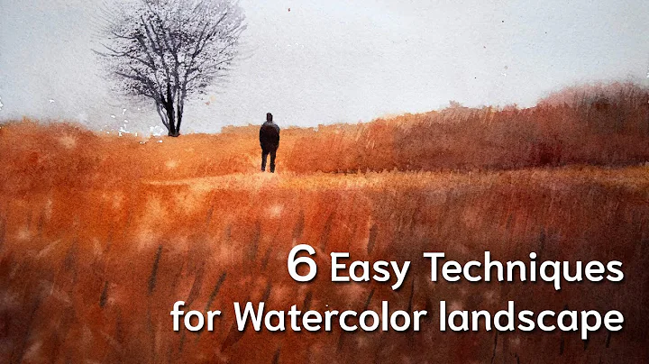 The most useful 6 basic watercolor painting techniques