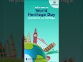 World Heritage Day | Hospaccx Healthcare Business Consulting Pvt. Ltd. in Mumbai