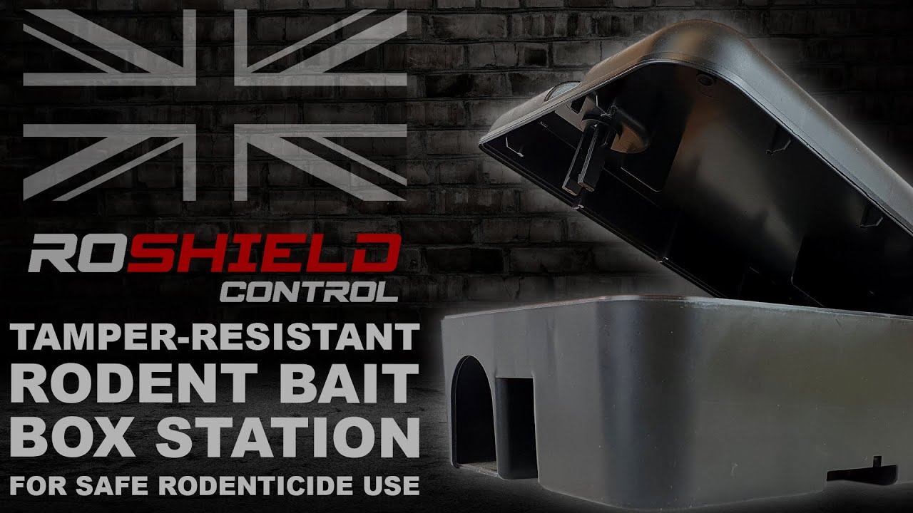 Roshield Baiter Rodent Bait Station Box (with Baiter Box MK1) YouTube