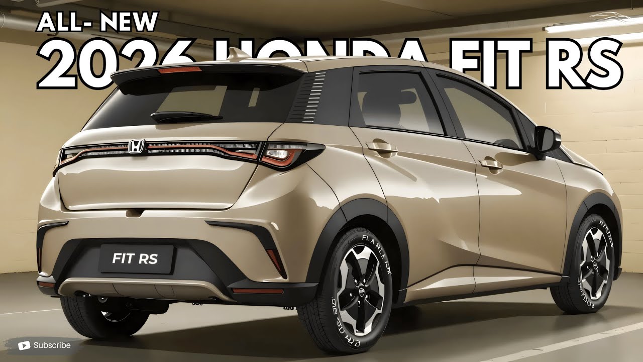 Анонсирован новый Honda Fit RS 2026 года — более спортивный дизайн, расширенные функции и высочайшая