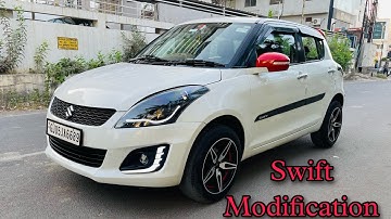 Maruti Swift | Taiwan Head Light | Tail light | Ambient Light @shahcardecor6547 | Surat 📞9461362666