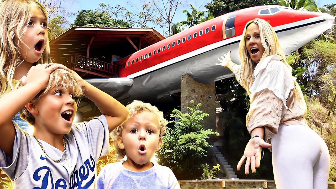 Surprising our kids with WORLDS COOLEST TREEHOUSE!