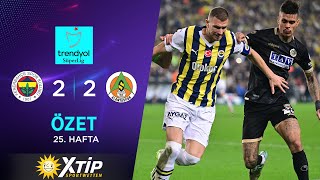 Merkur-Sports Fenerbahçe 2-2 C Alanyaspor - Highlightsözet Trendyol Süper Lig - 202324