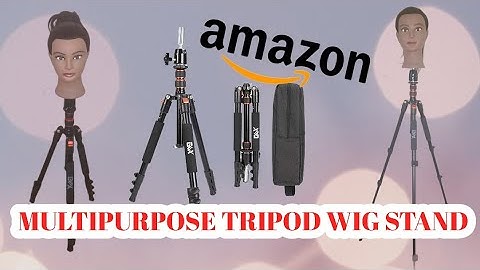 GEX multifunction mannequin tripod (Camera)stand review/Amazon Multipurpose tripod/ Black wig stand