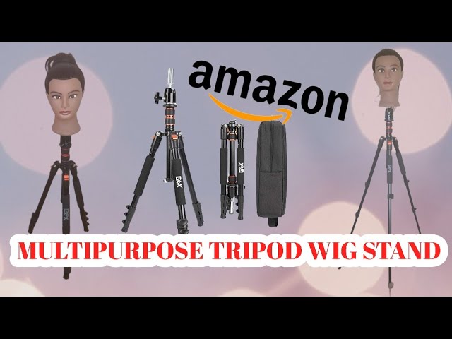 UNBOXING GEX WIG STAND FROM , The most affordable Tripod on the  market