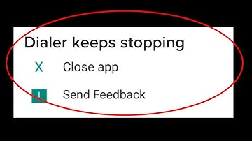 How To Fix Dialer Keeps Stopping Error Android & Ios || Fix Dialler Not Open Problem Android & Ios