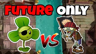 Can you beat Plants Vs Zombies 2 with only Far Future plants | Part 2