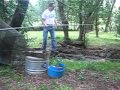 Dave korpi tight rope walking at sam keens house author of fire in the belly