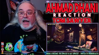 Ahmad Dhani Reaction - TOM SAWYER - RUSH Cover - First Time Hearing - Requested