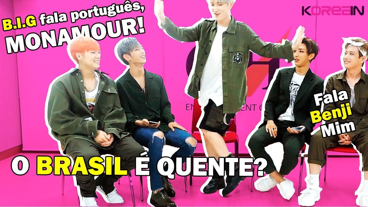 O QUE OS ÍDOLOS DE KPOP PENSAM SOBRE O BRASIL? ft B.I.G