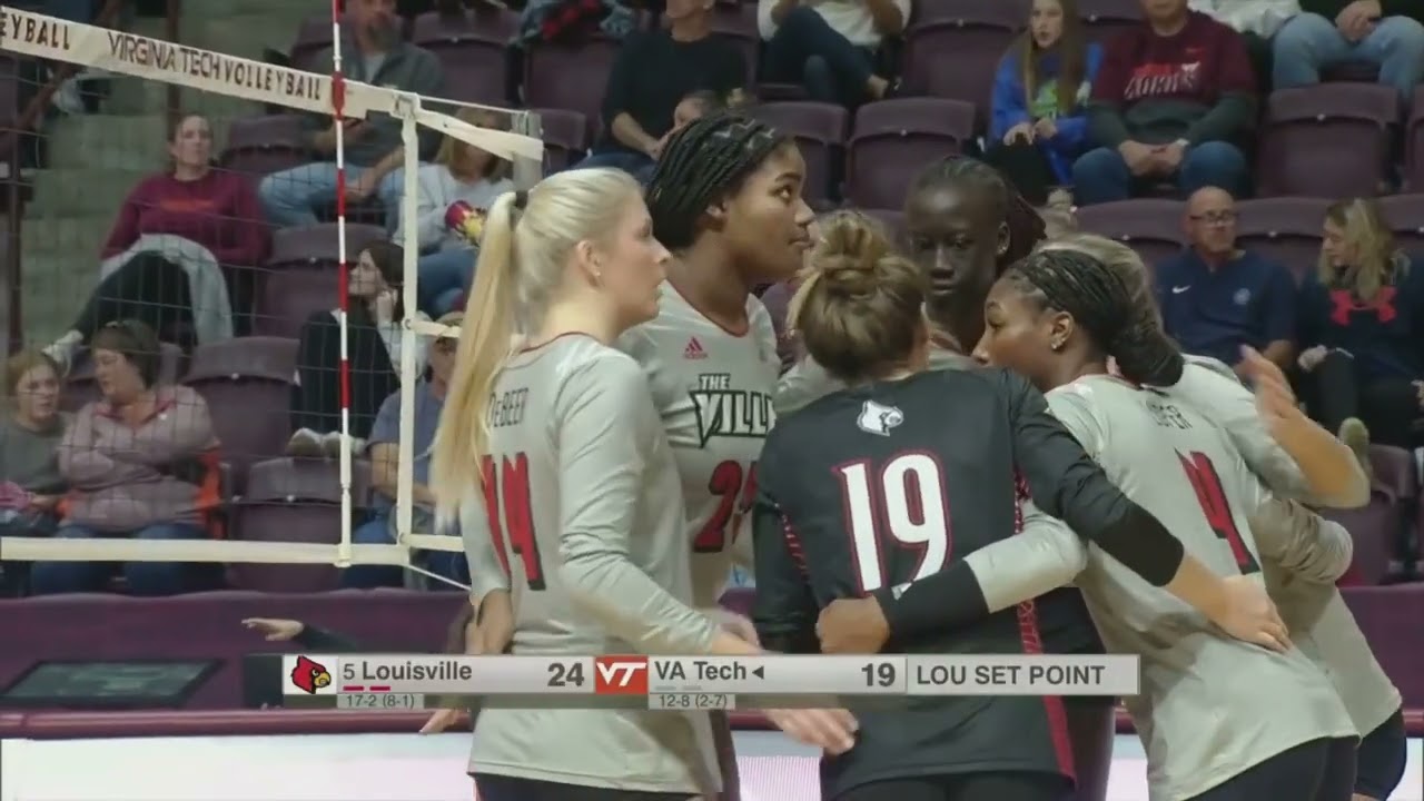 Womens Louisville Volleyball Team T-Shirt