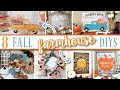 8 Gorgeous FALL DIYS | Farmhouse Fall Crafts To Make In 2021 | Moore Decal and Decor