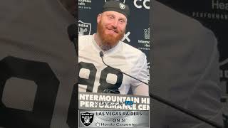 Las Vegas Raiders DE Maxx Crosby on Kirk Cousin's Competitive Drive