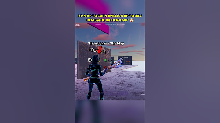 Unlock 1 Million XP Fast to Get Renegade Raider 🤯
