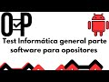 Test Informática General software 20/06/24 administrativo age auxiliar oposición ofimática