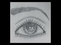 How to draw realistic eyes step by step tutorial for beginners|Eyesdrawingeasy|@becreativewithlechu