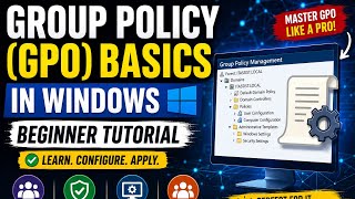 Group Policy (GPO) Basics in Windows | Beginner Tutorial