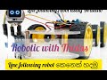 Fixy EDU robotic assignment line following robot using Arduino M.A.Thidas Rusara