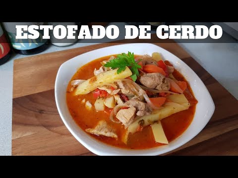 Video: Cómo Hacer Estofado De Cerdo Casero Al Horno