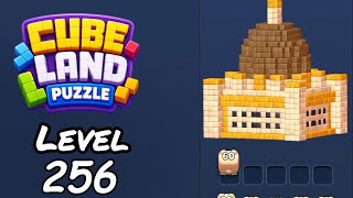 Cube Land Puzzle Level 256 Walkthrough