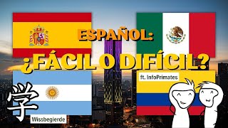 ¿Es FÁCIL O DIFÍCIL el ESPAÑOL? | ¿Qué tan complicado es aprender español? | ft. @InfoPrimates