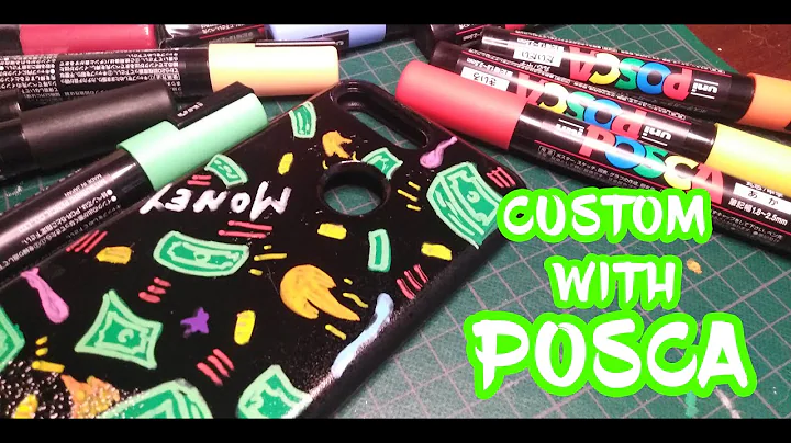 Custom case with POSCA markers!!!