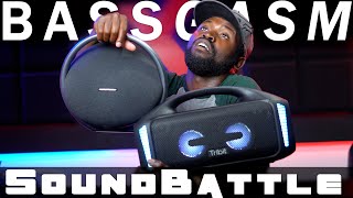 Bassgasm speakers | h/k Studio 7 vs Tribit Stormbox Blast | Who is the king of bass?