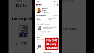 How To Buy Youtube Channel For Sale | Vlogging Youtube Channel | #abhayadwani #buyyoutubechannel