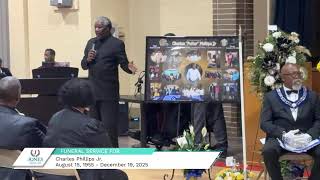 Funeral Service for Charles Phillips Jr.