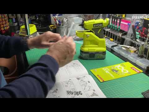 RYOBI ONE+ Compact Glue Gun 18V Cordless Lightweight P306 Tool