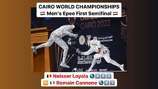 Cairo World Championships 2022 SME - L4 - Loyola BEL v Cannone FRA