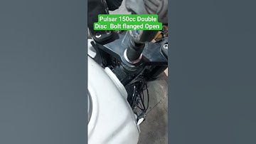 Pulsar 150cc Double Disc  Bolt flanged Open #bajaj #pulsar #bike #150cc  #shorts #video #viral