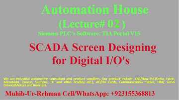 SCADA Screen Development for Digital I/O