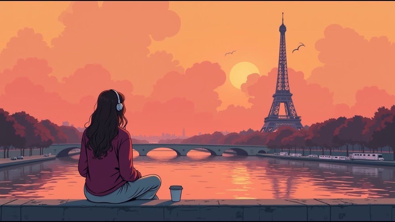 Paris Lofi ☕ 2 Hours of Cozy Beats to Study, Relax & Focus