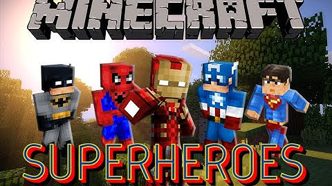 How to install the Superhero Unlimited mod + Gameplay #superhero #minecraft #mods