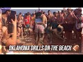 OKLAHOMA DRILLS ON THE BEACH !! 😳🤯 | SPRING BREAK 2020 *GETS INTENSE*