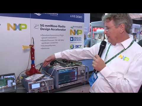 Richardson RFPD/NXP Phased Array Demo at EuMW 2022