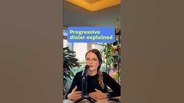 Progressive dialer explained