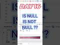 Handling Missing Data with in SQL IS NULL IS NOT NULL #sql #datascience #dataanalysis #sqltutorial