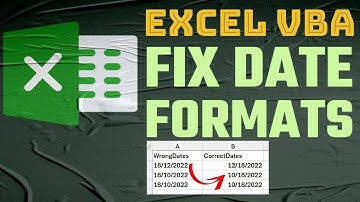 VBA - Fix date formats using split and arrays