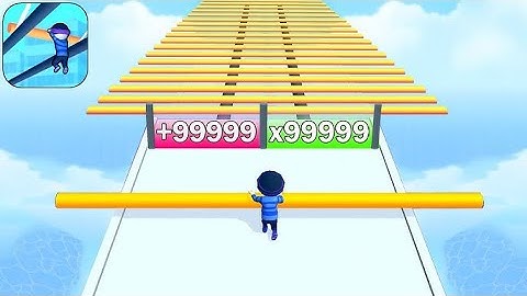 Top Satisfying Mobile Game Roof Rails New Gameplay Walkthrough All Levels Big Update Freeplay