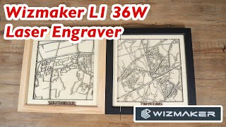 Best 36W Machine Ever- Wizmaker L1 36W Laser Engraver