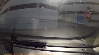 Rental car return to Dollar O'Hare, AI cameras on rental lot entrance