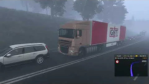 Euro Truck Simulator 2 - Gameplay #2 |DAF XF 105| Realistic Mods