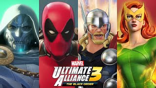 Marvel Ultimate Alliance 3 - My Top 10 Characters (With All Season Pass DLC)