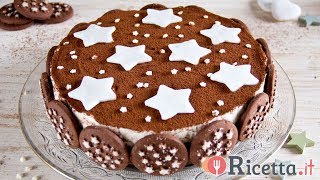 Torta Pan Di Stelle Facile E Senza Cottura - Perfetta Per Le Occasioni Importanti - Christmas Pie