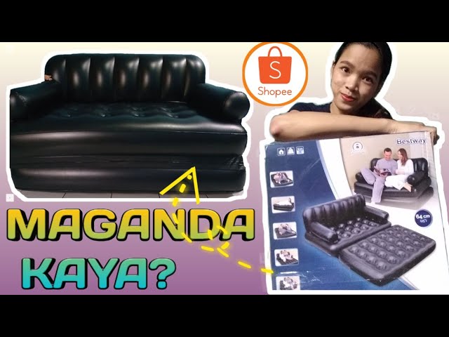 telebrands 5 in 1 inflatable sofa bed review