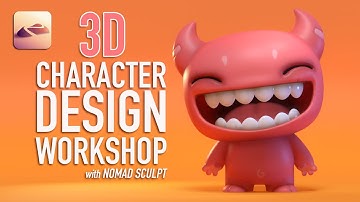 3D Character Workshop with Nomad Sculpt: NEW Skillshare Class!