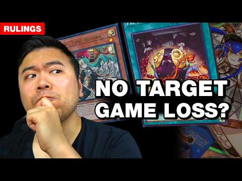 Pre-Preparation of Rites No Target! Deck Shuffle Game Loss? | Rulings